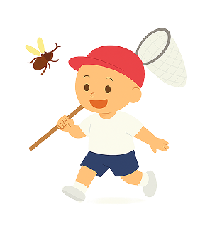 男の子